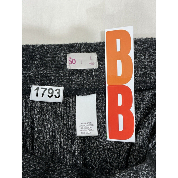 Womans So Loose Fit Black Active Pants Large - Picture 4 of 8